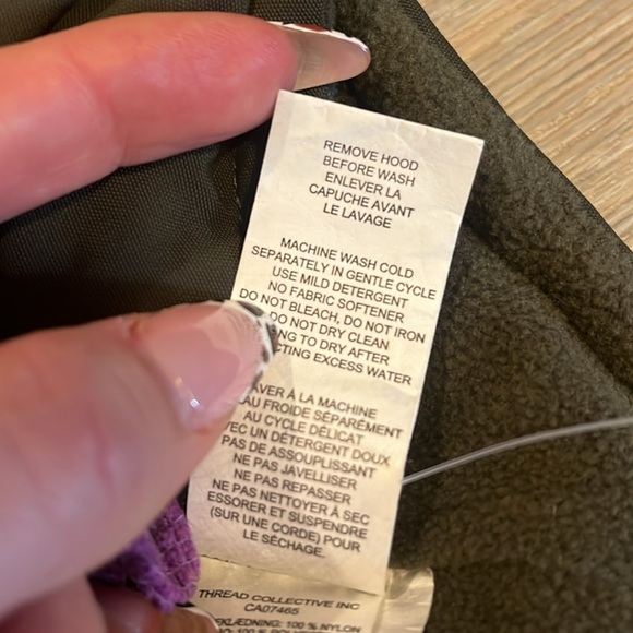 Pajar Canada Puppy Dog Puffer Coat XL removable hood Military green pockets Zeus - Picture 11 of 15